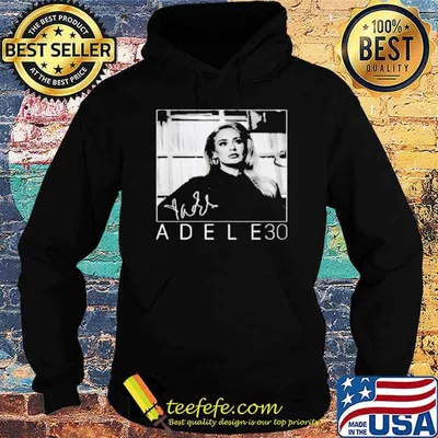 Adele 30 signature singer music shirt