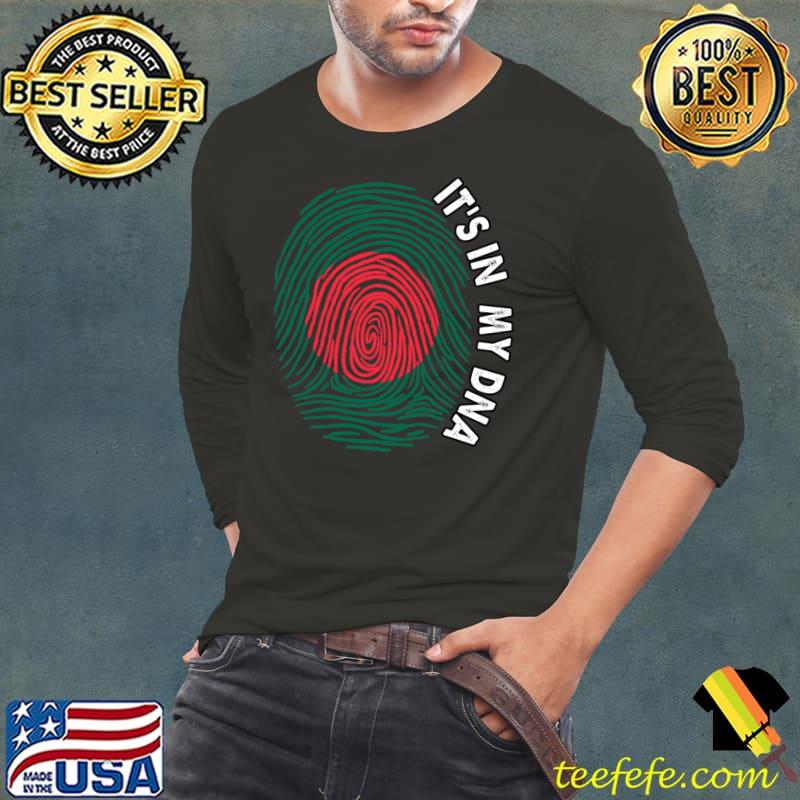 Bangladesh It's In My DNA Bangladesh Bengali Flag In Thumbprint T-Shirt Long Sleeve Tee Bangladesh It's In My DNA Bangladesh Bengali Flag In Thumbprint T-Shirt Long Sleeve Tee