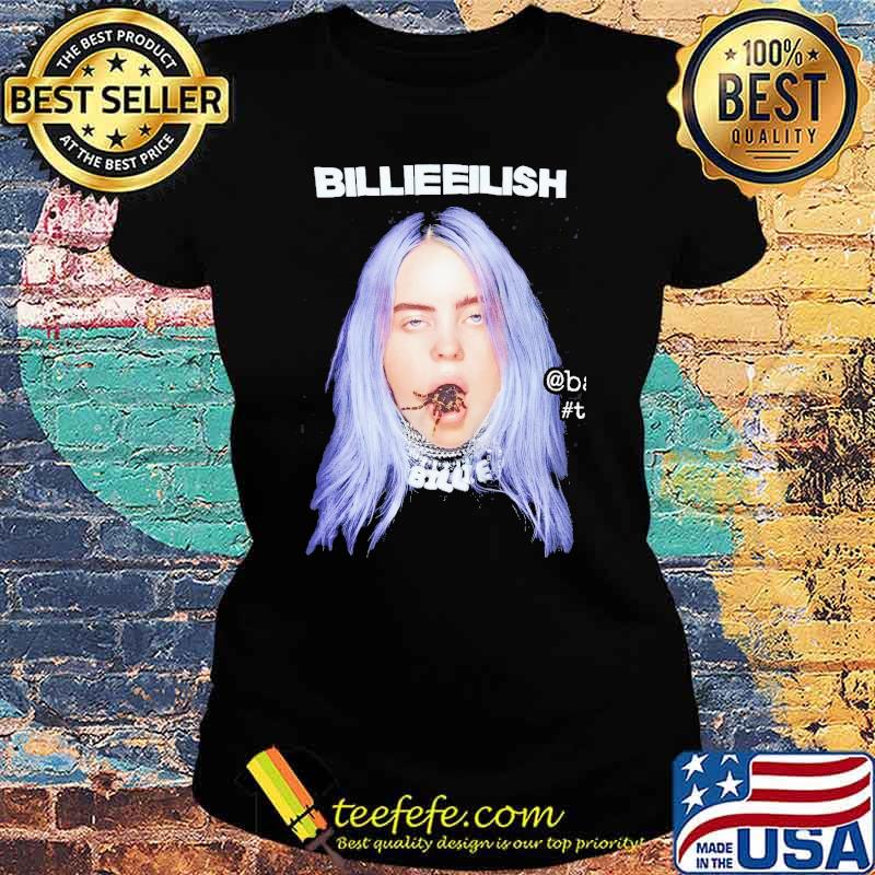 Billie Eilish Baju Band Bad Guy Rock Girl Pop Indie Metal Metalcore Vintage s Ladies tee Billie Eilish Baju Band Bad Guy Rock Girl Pop Indie Metal Metalcore Vintage s Ladies tee
