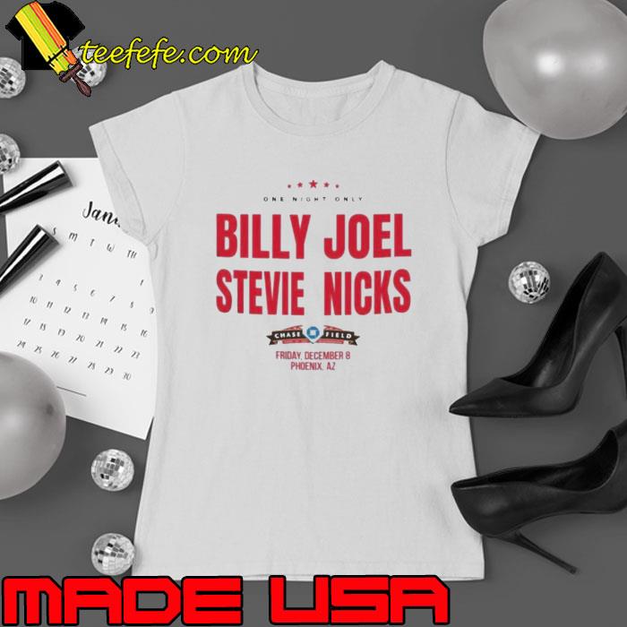 Billy joel and stevie nicks phoenix tour 2023 s Ladies tee Billy joel and stevie nicks phoenix tour 2023 s Ladies tee