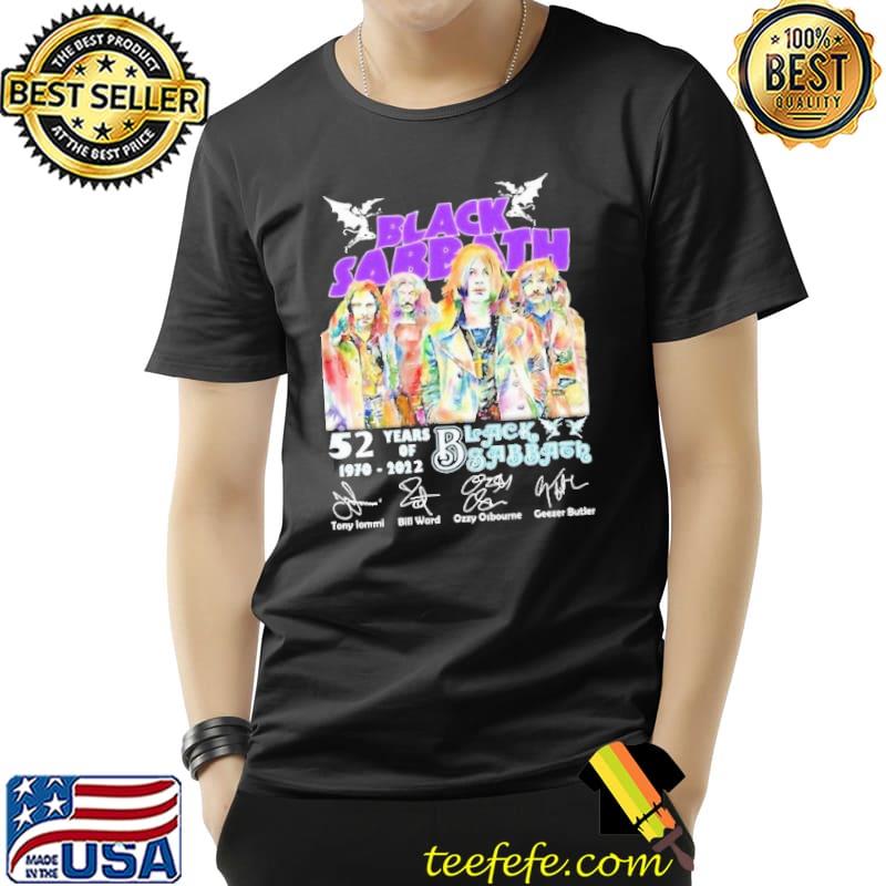 Black sabbath 52 years of 1970 2022 signatures s Unisex Black sabbath 52 years of 1970 2022 signatures s Unisex