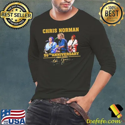 Christ Norman 59th anniversary 1964 2023 signature shirt