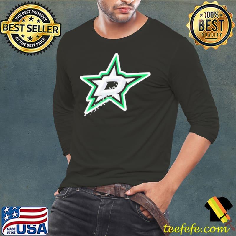 Dallas stars logo basketball shirt