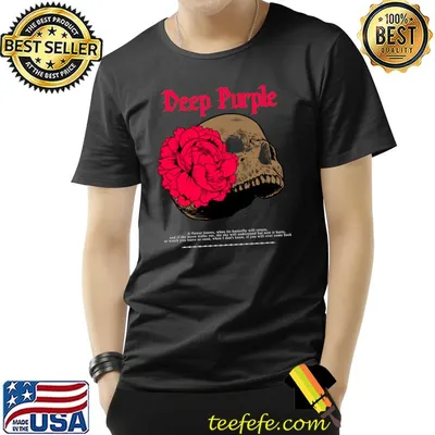 Deep skull flower knows when its butterfly return watch leave so soon T-Shirt