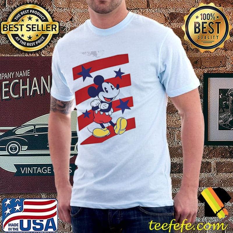 Disney Mickey Mouse Stars And Stripes Memorial Day Shirt