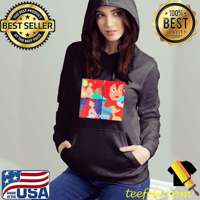 Disney The Little Mermaid Ariel Mood Panels s Hoodie Disney The Little Mermaid Ariel Mood Panels s Hoodie
