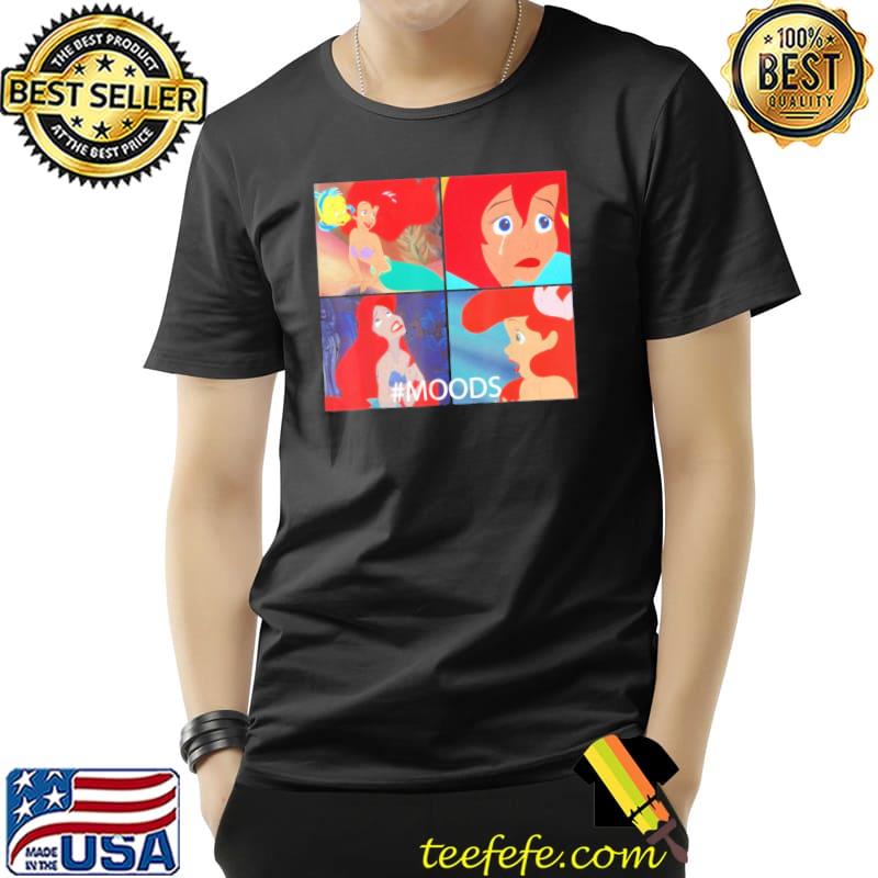 Disney The Little Mermaid Ariel Mood Panels shirt Disney The Little Mermaid Ariel Mood Panels shirt