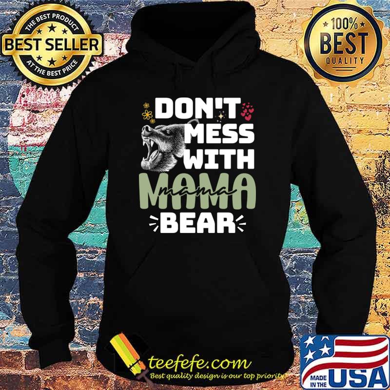 Don't Mess With Mama Bear Retro Mother's Day T-Shirt