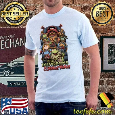 Dungeons and Waka! Waka! Puppet RPG Parody T-Shirt