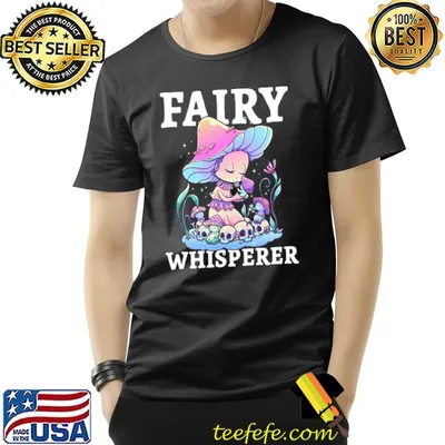 Fairy Whisperer Pastel Goth Mushroom Fairy Fairycore Gothic T-Shirt