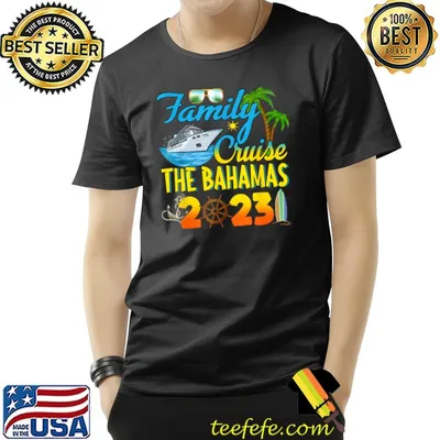 Family Cruise The Bahamas 2023 Summer Matching Vacation T-Shirt