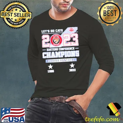 Florida Panthers Let’s Go Cats 2023 Eastern Conference Champions shirt