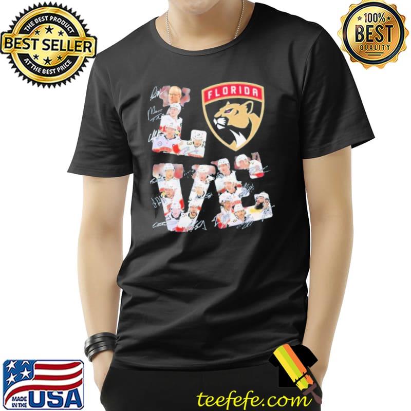 Florida Panthers Players Love Signatures Shirt Unisex Florida Panthers Players Love Signatures Shirt Unisex