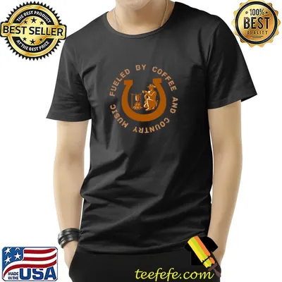 Fueled by coffee and country music T-Shirt