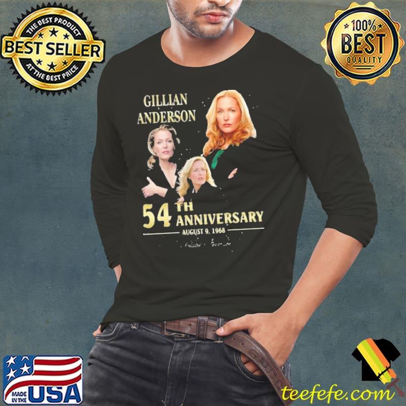 Gillian Anderson 54th anniversary signature shirt