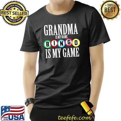 Grandma is my name bingo is my game T-Shirt