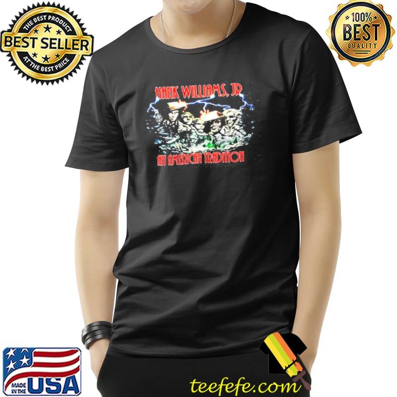 Hank Williams Jr Tour 1993 An American Tradition Shirt Hank Williams Jr Tour 1993 An American Tradition Shirt