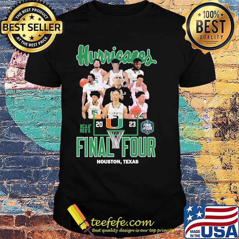 Hurricanes final four Houston Texas 2023 NCAA Men's s Unisex Hurricanes final four Houston Texas 2023 NCAA Men's s Unisex