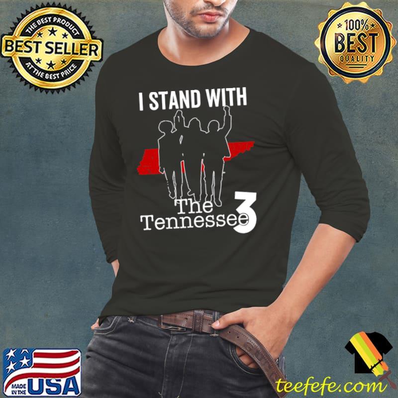 I stand with the tennessee three T-Shirt Long Sleeve Tee I stand with the tennessee three T-Shirt Long Sleeve Tee