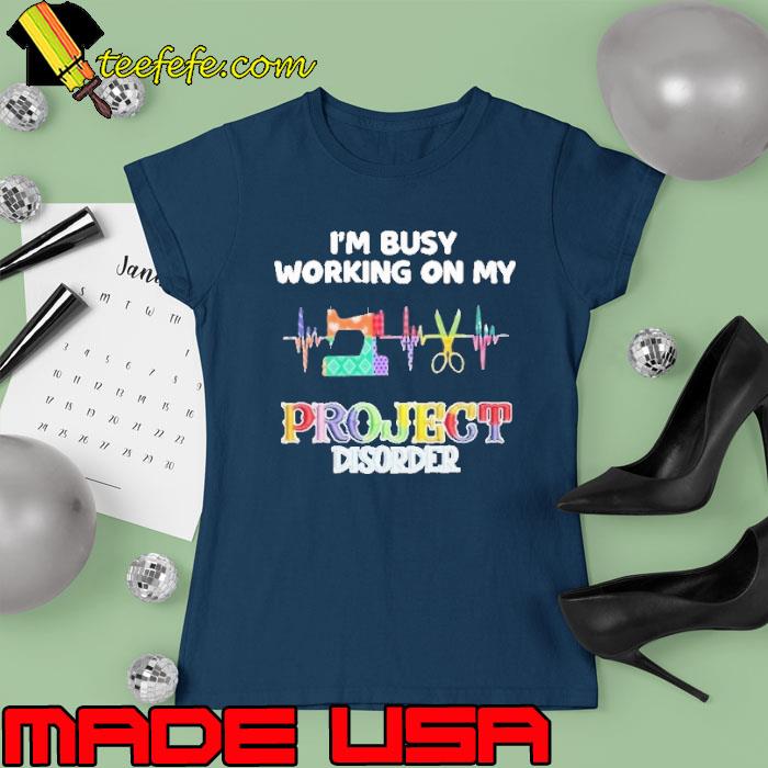 I'm busy working on my project disorder heartbeat sewing s Ladies tee I'm busy working on my project disorder heartbeat sewing s Ladies tee