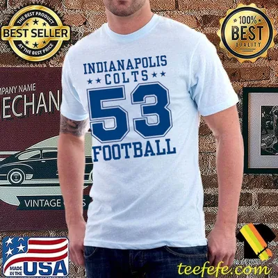 Indianapolis Colts Football 1953 Edition Vintage Stars T-Shirt