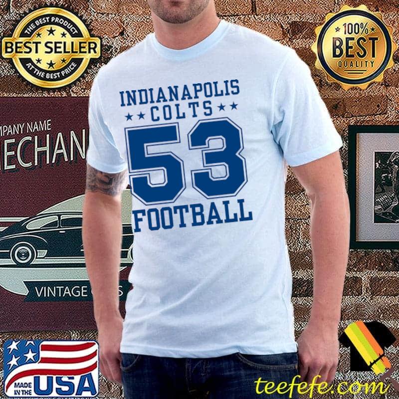 Indianapolis Colts Football 1953 Edition Vintage Stars T-Shirt