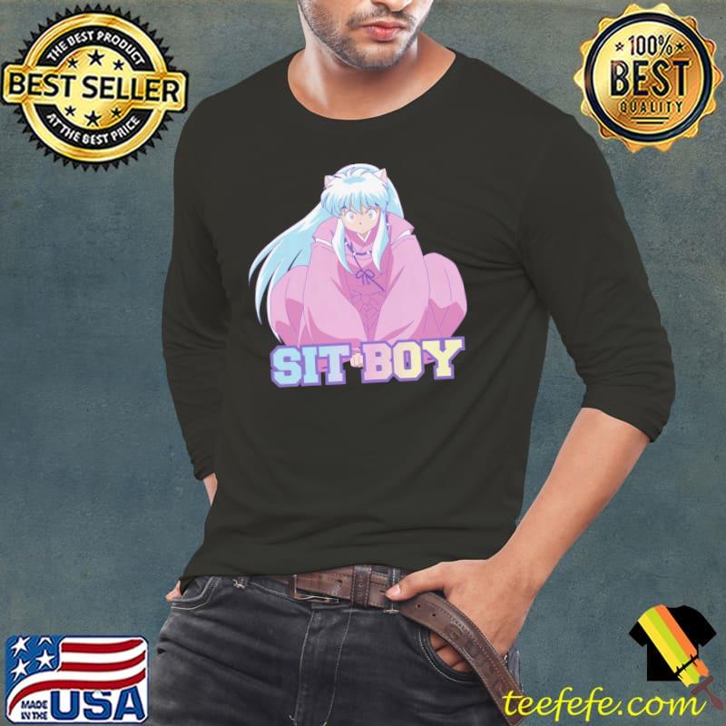 Inuyasha Feudal Dog Demon Anime Sit shirt