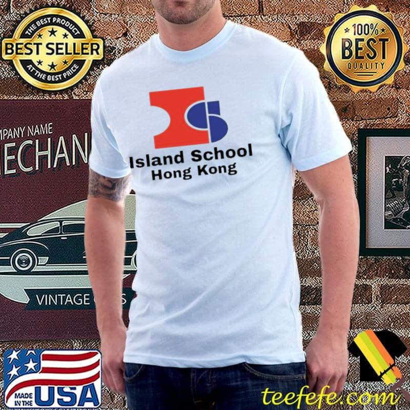 Island school Hong Kong symbol shirt Island school Hong Kong symbol shirt