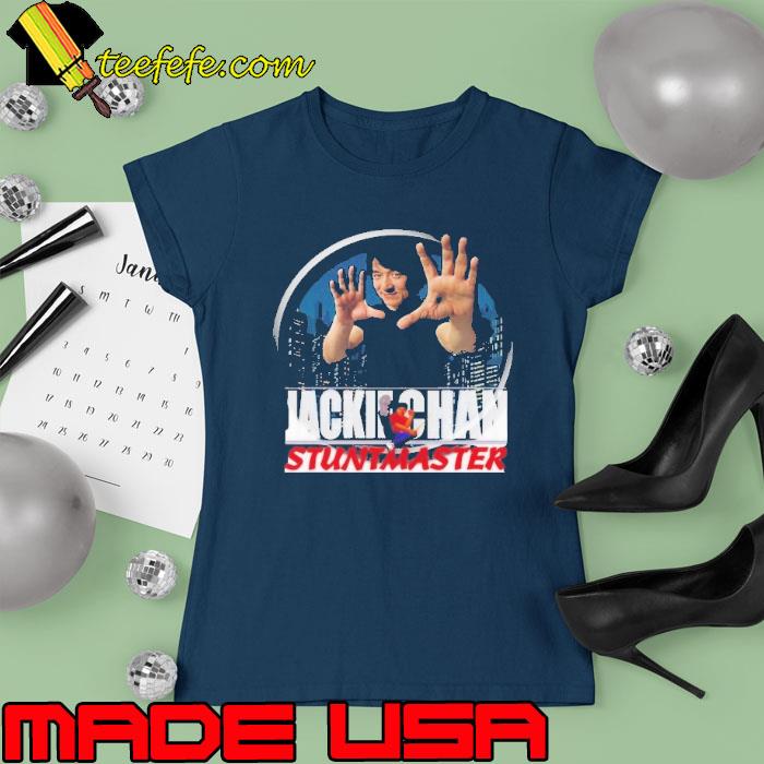 Jackie Chan stunt master s Ladies tee Jackie Chan stunt master s Ladies tee