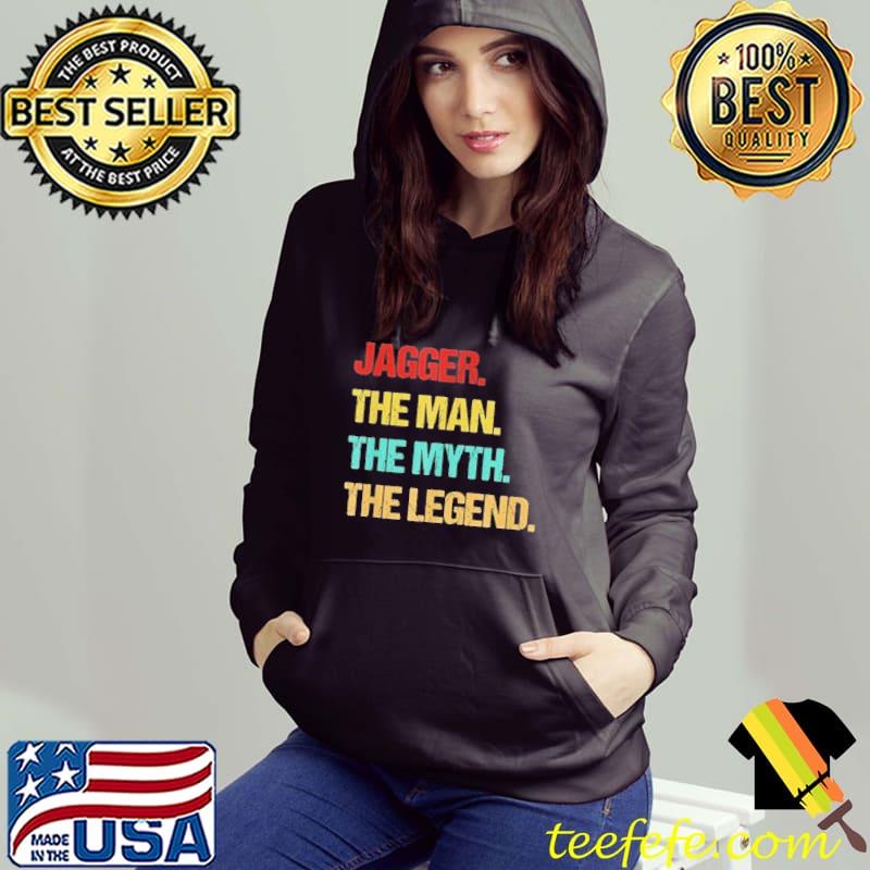 Jagger the man the myth the legend retro s Hoodie Jagger the man the myth the legend retro s Hoodie