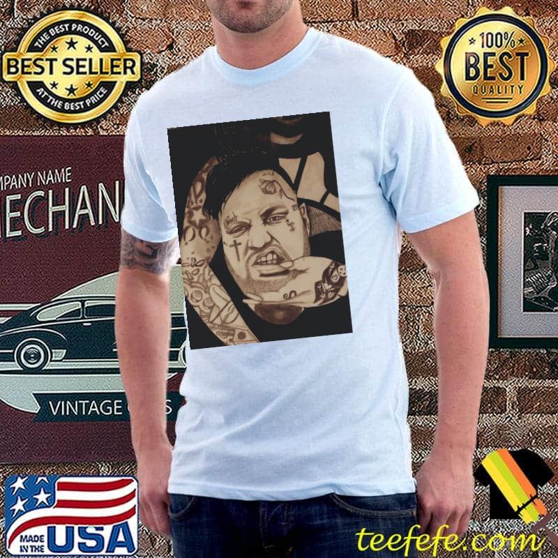 Jelly Roll Hand Drawn Portrait Singer shirt