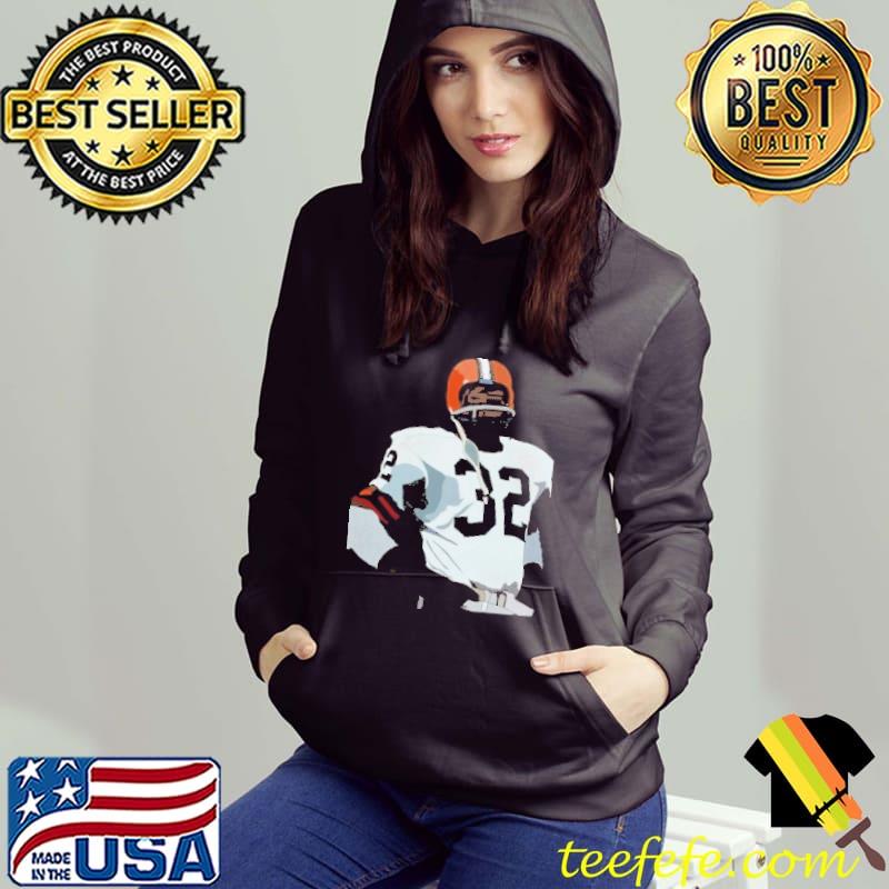Jim Brown Stickers football s Hoodie Jim Brown Stickers football s Hoodie