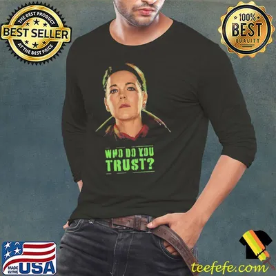 Junior's Marvel Secret Invasion Sonya Falsworth Who Do You Trust shirt