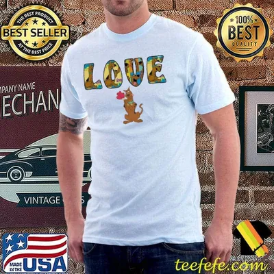 Love scooby doo shirt