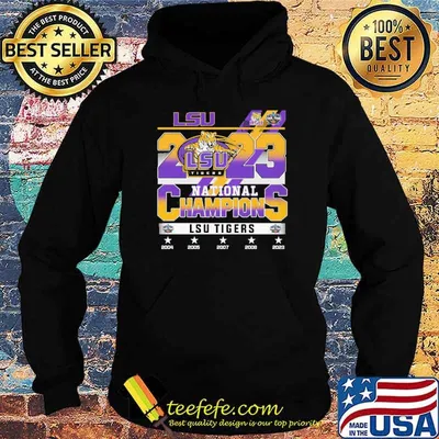 LSU 2023 National champions tigers sport shirt