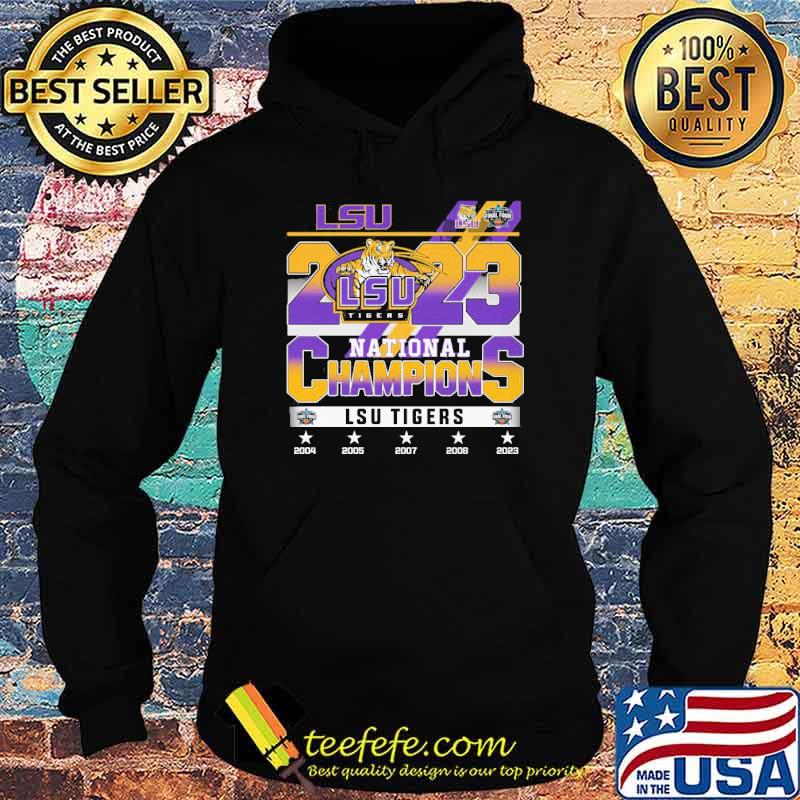LSU 2023 National champions tigers sport shirt