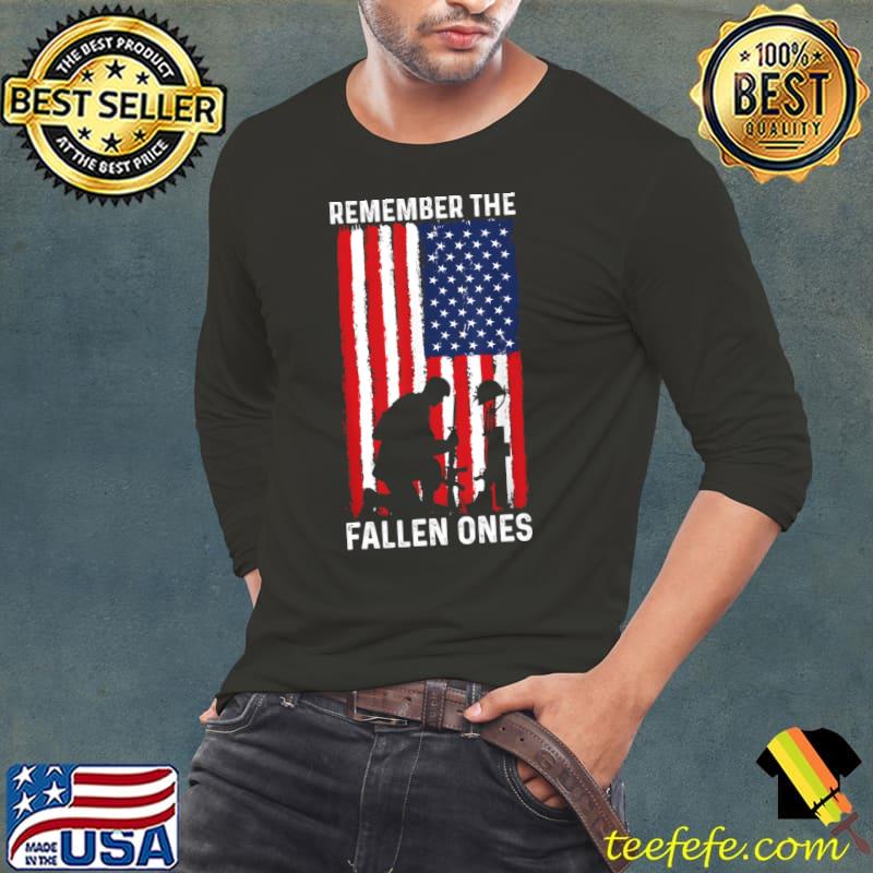 Memorial Day Remember the Proud Veteran Military Us Flag T-Shirt Memorial Day Remember the Proud Veteran Military Us Flag T-Shirt
