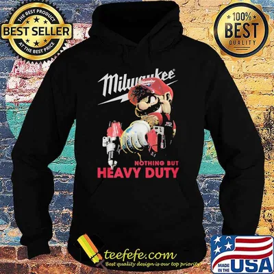 Milwaukee nothing but heavy duty Mario shirt