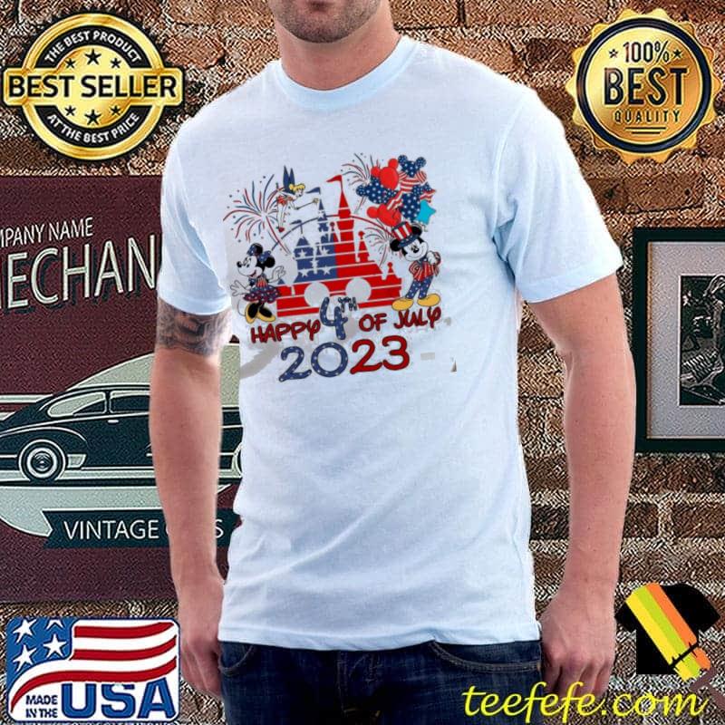 Mouse And Friends 4th Of July Est 1776, Disney Memorial Day Shirt