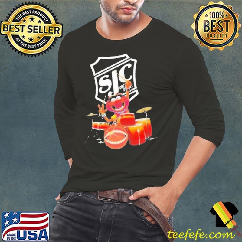 Muppet Play I Love Drums SJC Custom Drums Shirt
