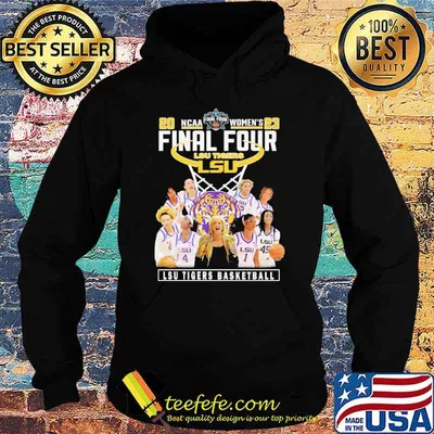 NCAA Women's 2023 final four LSU Tigers Tigers basketball shirt