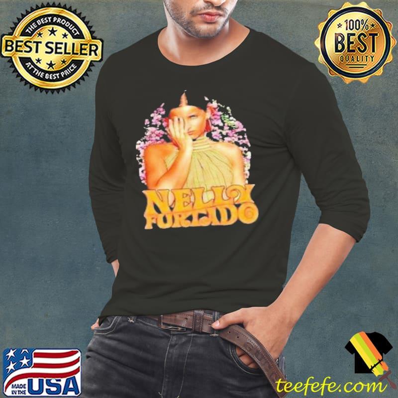 Nelly Furtado Vintage Tour s Long Sleeve Tee Nelly Furtado Vintage Tour s Long Sleeve Tee