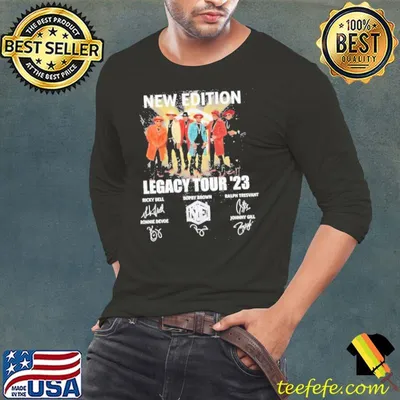 New edition legacy tour 23 signature shirt