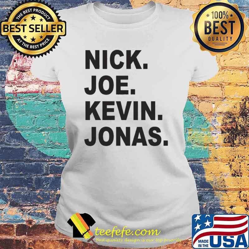 Nick Joe Kevin Jonas Brothers Concert Music s Laides tee Nick Joe Kevin Jonas Brothers Concert Music s Laides tee