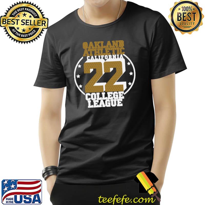Oakland Athletic California College League Number 22 T-Shirt Unisex Oakland Athletic California College League Number 22 T-Shirt Unisex