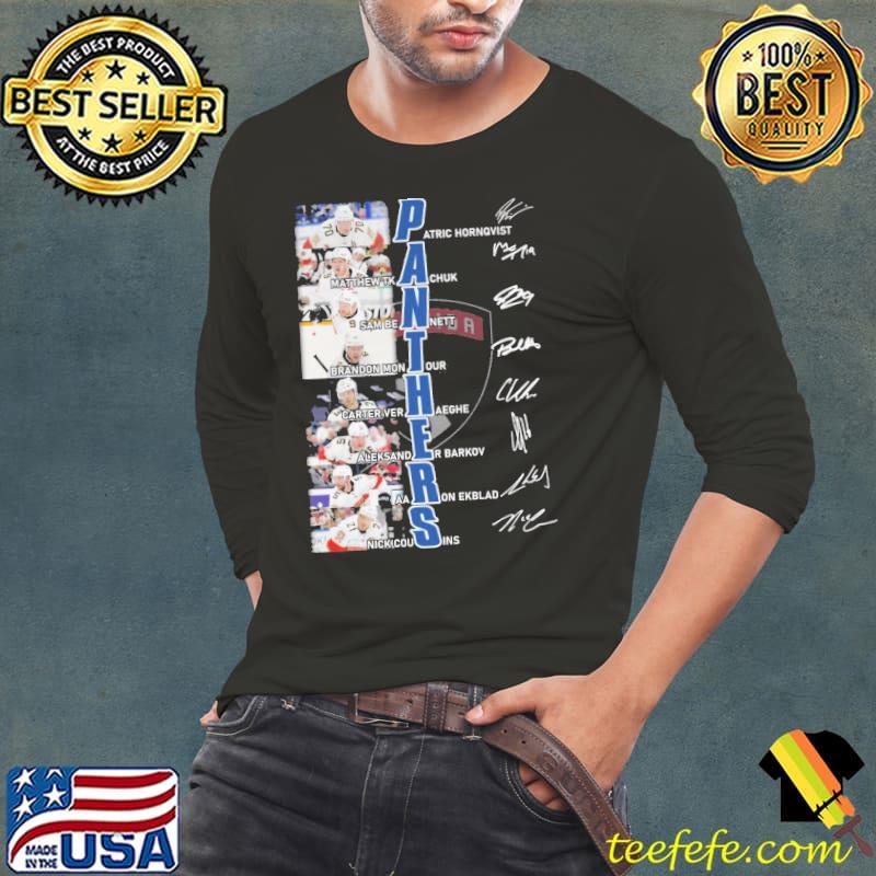 Panthers team basketball signature s Long Sleeve Tee Panthers team basketball signature s Long Sleeve Tee