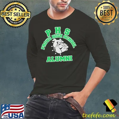 PHS proyo high school alumni football symbol shirt