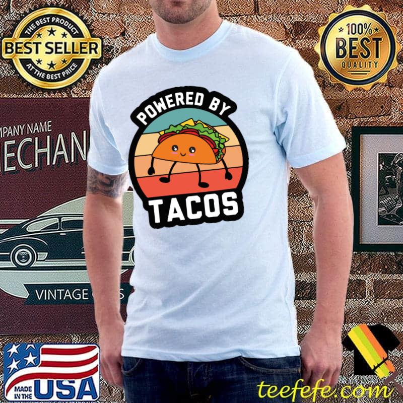 Power by tacos vintage sunset T-Shirt