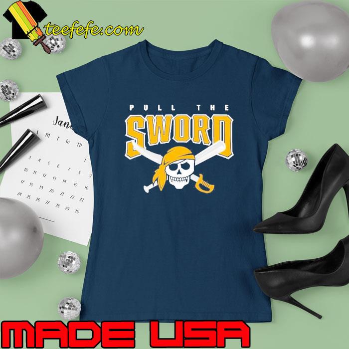 Pull the sword baseball skull s Ladies tee Pull the sword baseball skull s Ladies tee