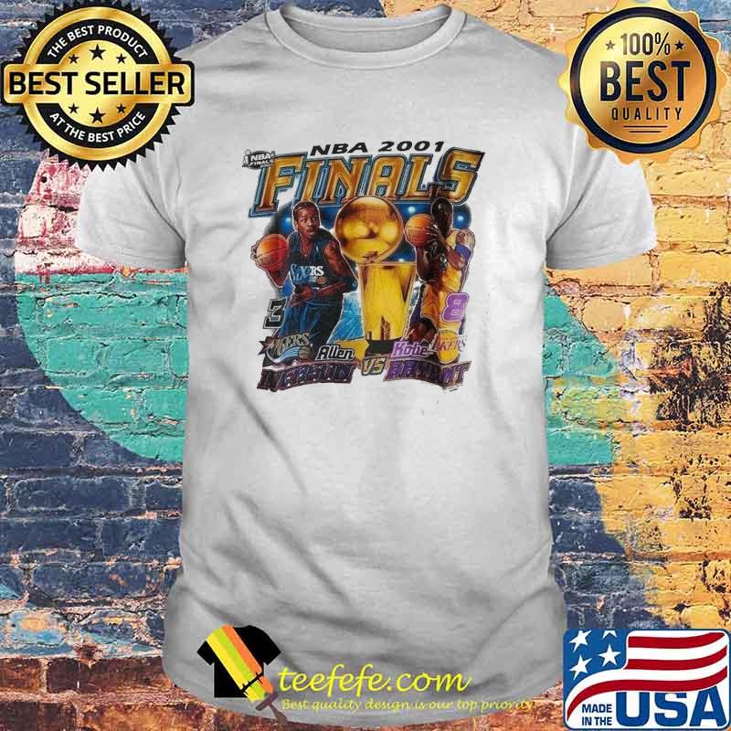 Rare Vintage Nba 2001 Finals La Lakers Nba Basketball shirt